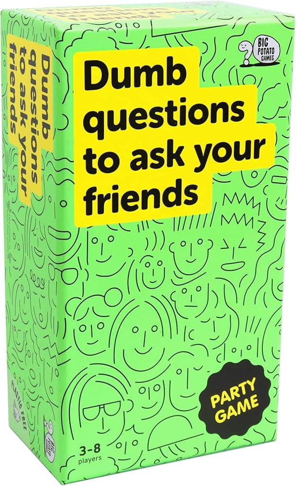 Dumb Questions To Ask Your Friends Party Game - Toys & Games - Lebanon