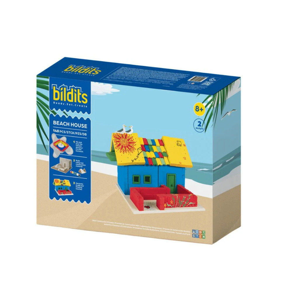 Bildits Bildits Beach House DIY Construction Kit - 140 Pieces - Toys & Games - Lebanon