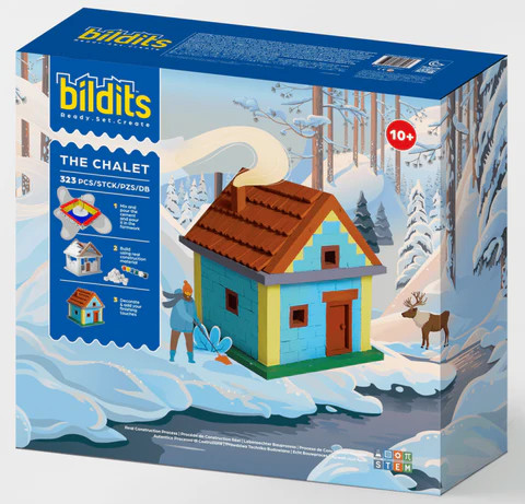 Bildits Bildits The Chalet DIY Construction Kit - 323 Pieces - Toys & Games - Lebanon