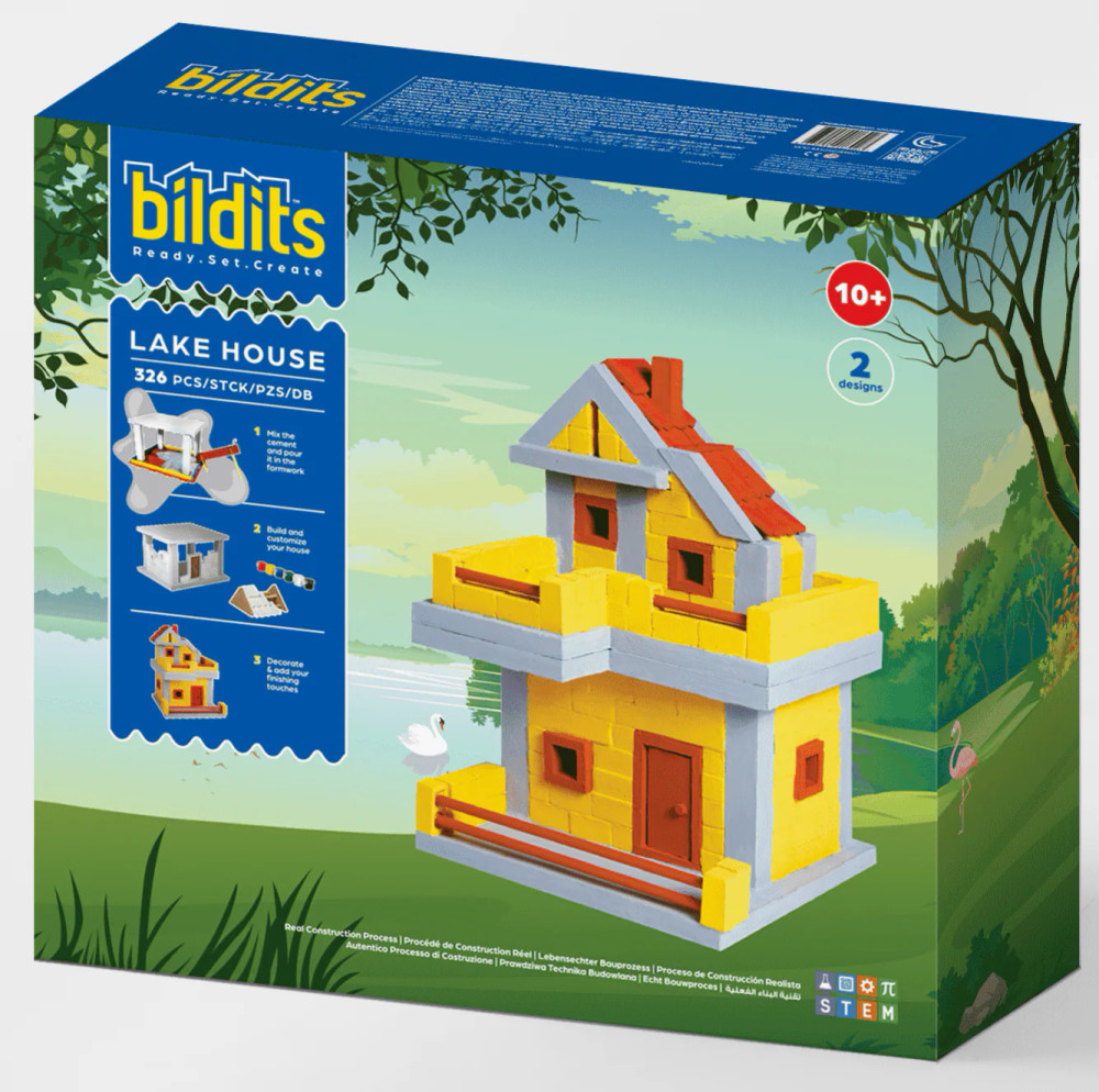 Bildits Bildits Lake House DIY Construction Kit - 326 Pieces - Toys & Games - Lebanon