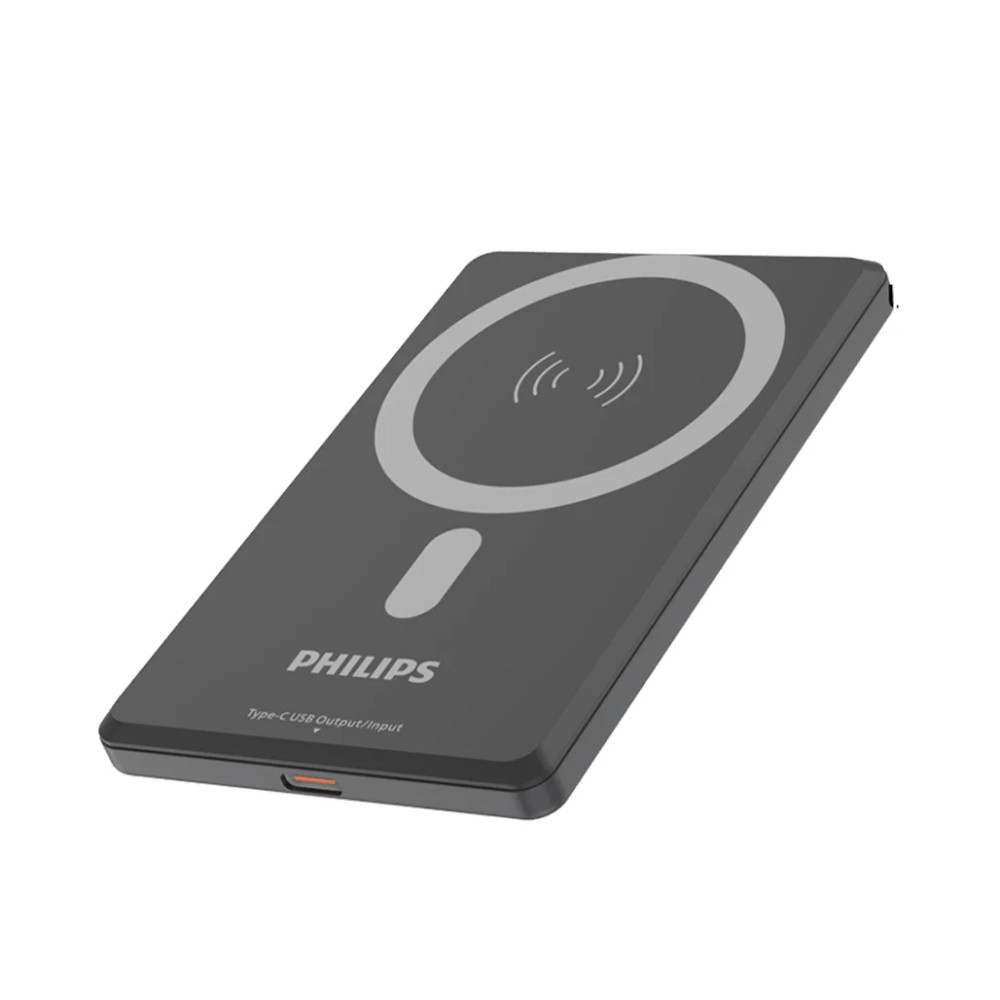 Philips Philips Wireless Power Bank 5,000mAh - Black | DLP9702CB/70 - Computers & Tech - Lebanon