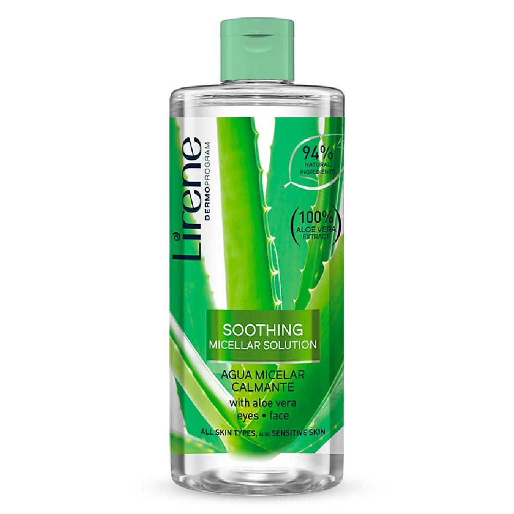 Lirene Lirene Aloe Vera Soothing Micellar Water - 400ml - Beauty & Personal Care - Lebanon