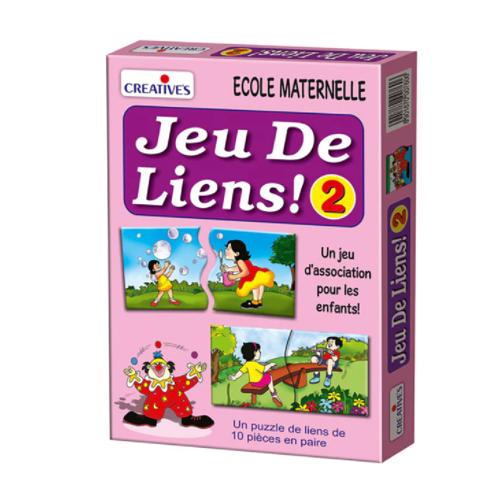 Creatives Creatives Jeu De Liens 2 Educational Game 24P | 1181 - Toys & Games - Lebanon