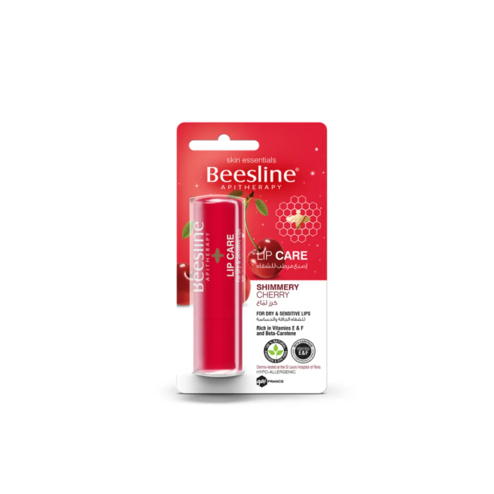 Beesline Beesline Lip Care Shimmery Cherry 4.5g - Beauty & Personal Care - Lebanon