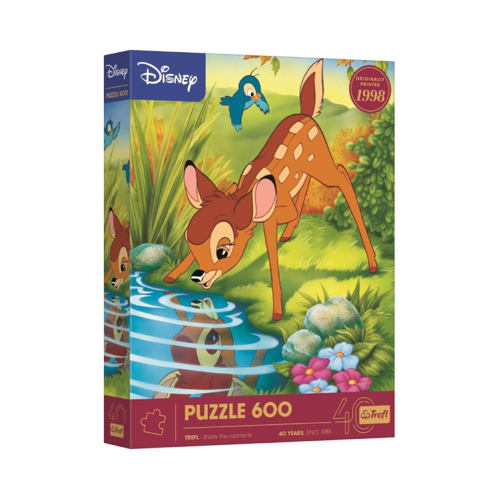 Trefl Trefl 40th Anniversary Disney Bambi Puzzle 600 Pieces | 37600 - Toys & Games - Lebanon