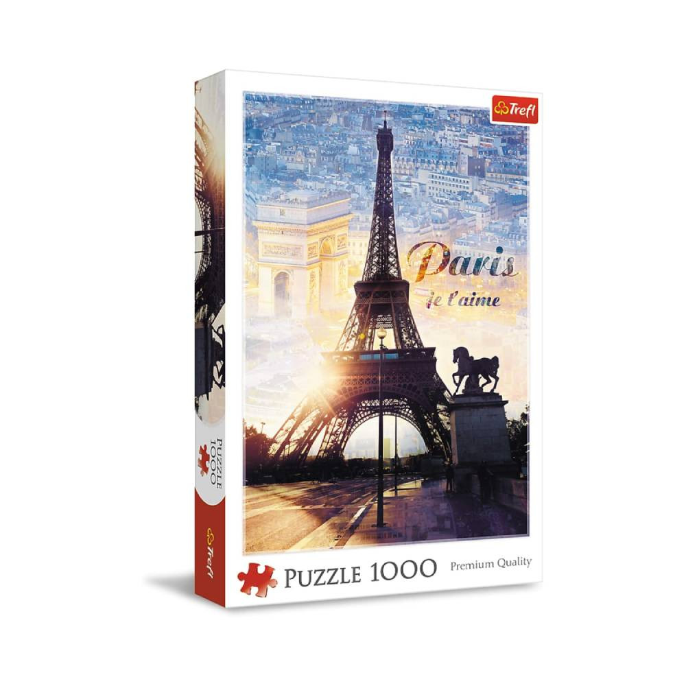 Trefl Trefl Paris at Dawn Puzzle 1000 Pieces | 10394 - Toys & Games - Lebanon
