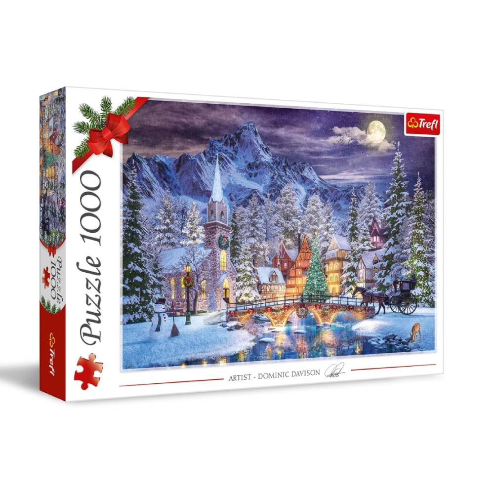 Trefl Trefl Christmas Atmosphere Puzzle 1000 Pieces | 10629 - Toys & Games - Lebanon