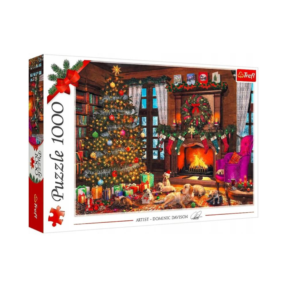 Trefl Trefl Christmas Is Coming Puzzle 1000 Pieces | 10745 - Toys & Games - Lebanon