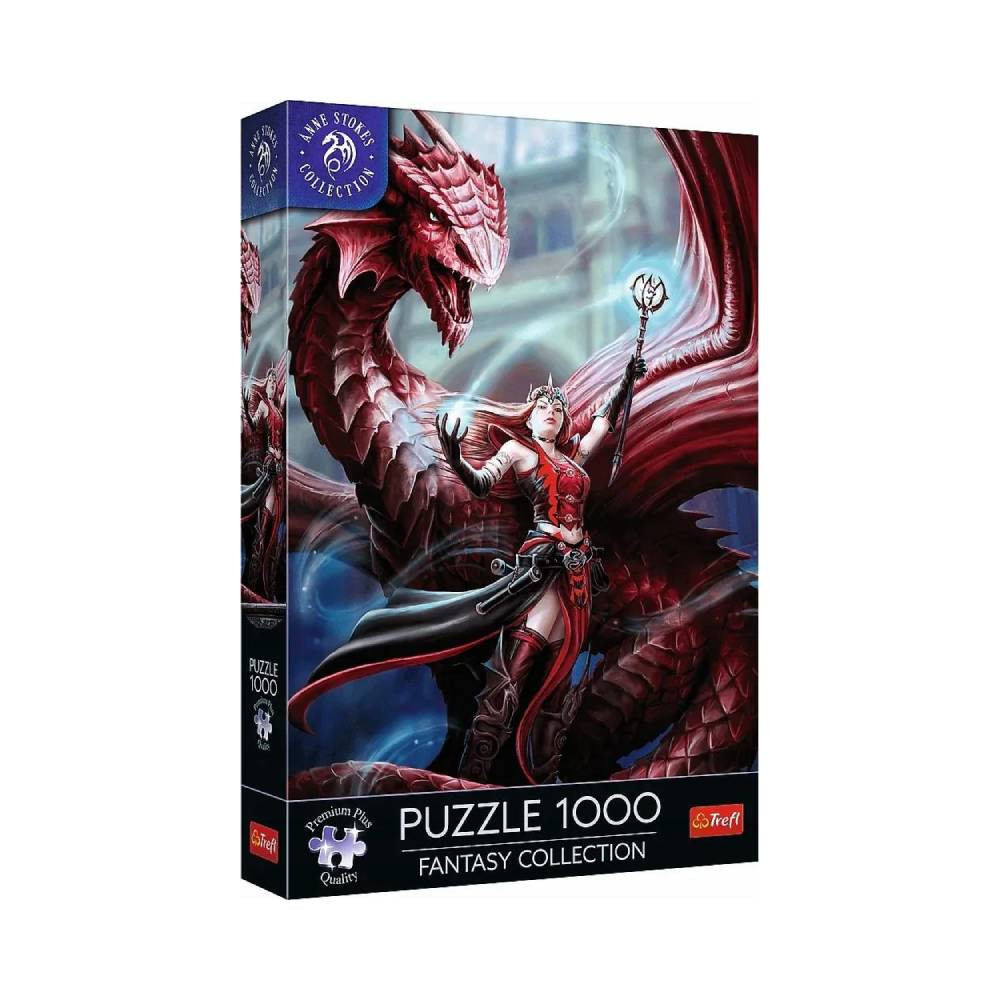 Trefl Trefl Premium Plus Scarlet Mage Puzzle 1000 Pieces | 10902 - Toys & Games - Lebanon