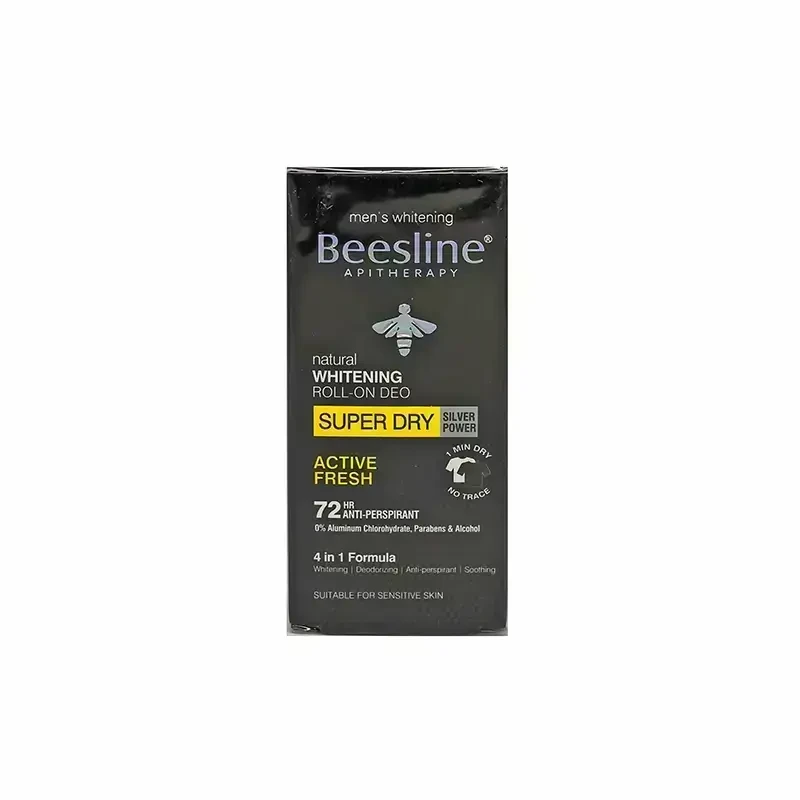 Beesline Beesline Men Whitening Roll-On Deo Super Dry Active Fresh - Beauty & Personal Care - Lebanon
