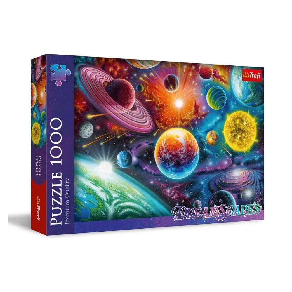 Trefl Trefl DreamScapes Space Adventure Puzzle 1000 Pieces | 10931 - Toys & Games - Lebanon