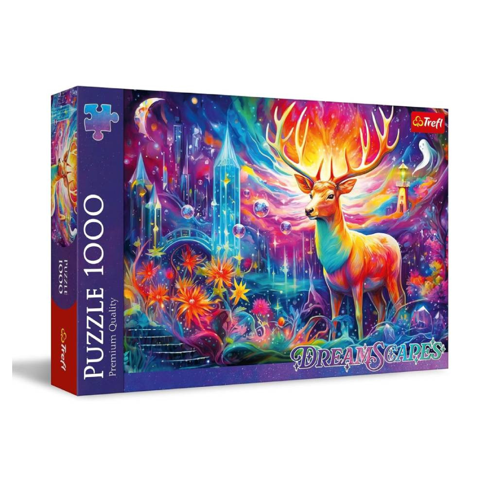 Trefl Trefl DreamScapes Mystical Deer Puzzle 1000 Pieces | 10933 - Toys & Games - Lebanon