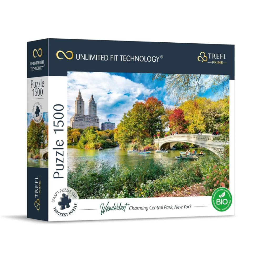 Trefl Trefl Prime UFT Charming Central Park Puzzle 1500 Pieces | 26194 - Toys & Games - Lebanon