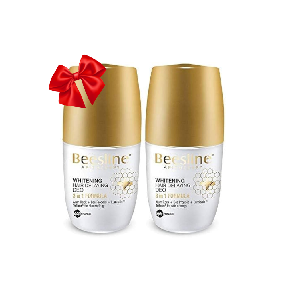 Beesline Coffret Whitening Roll-On Hair Delaying Deo 1+1