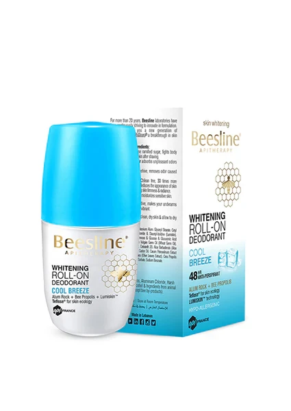 Beesline Beesline Whitening Roll-On Deo Cool Breeze 1+1 Free - Beauty & Personal Care - Lebanon
