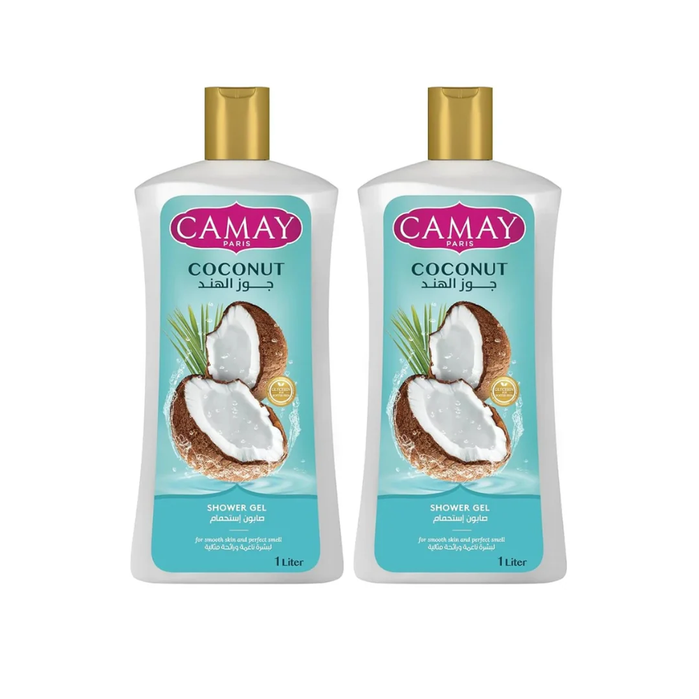 camay Camay Coconut Shower Gel 1L 2 @ 33% | 295096 - Beauty & Personal Care - Lebanon