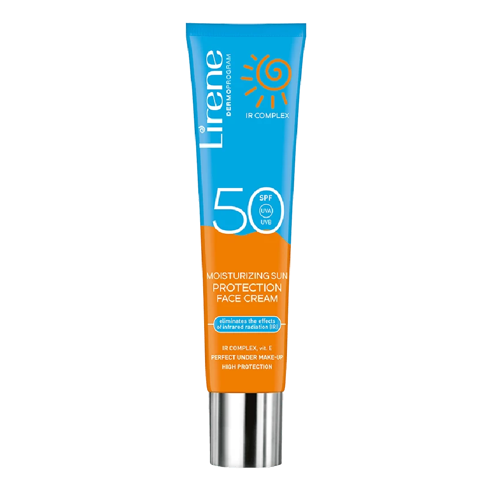Lirene Lirene Moisturizing Protective Face Cream SP50 - 40ml - Beauty & Personal Care - Lebanon