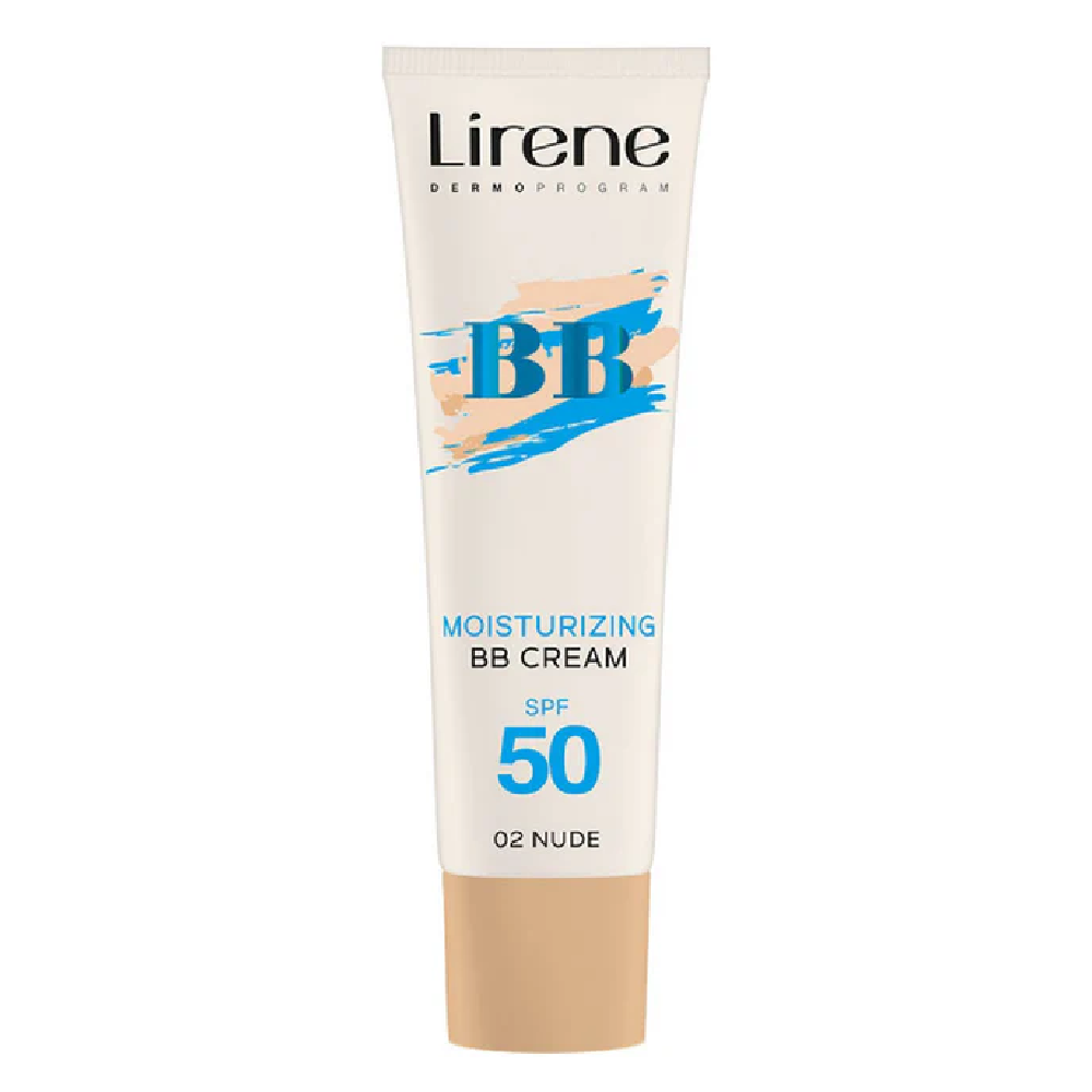 Lirene Lirene Moisturizing BB Cream SPF50 - 02 Nude - Beauty & Personal Care - Lebanon