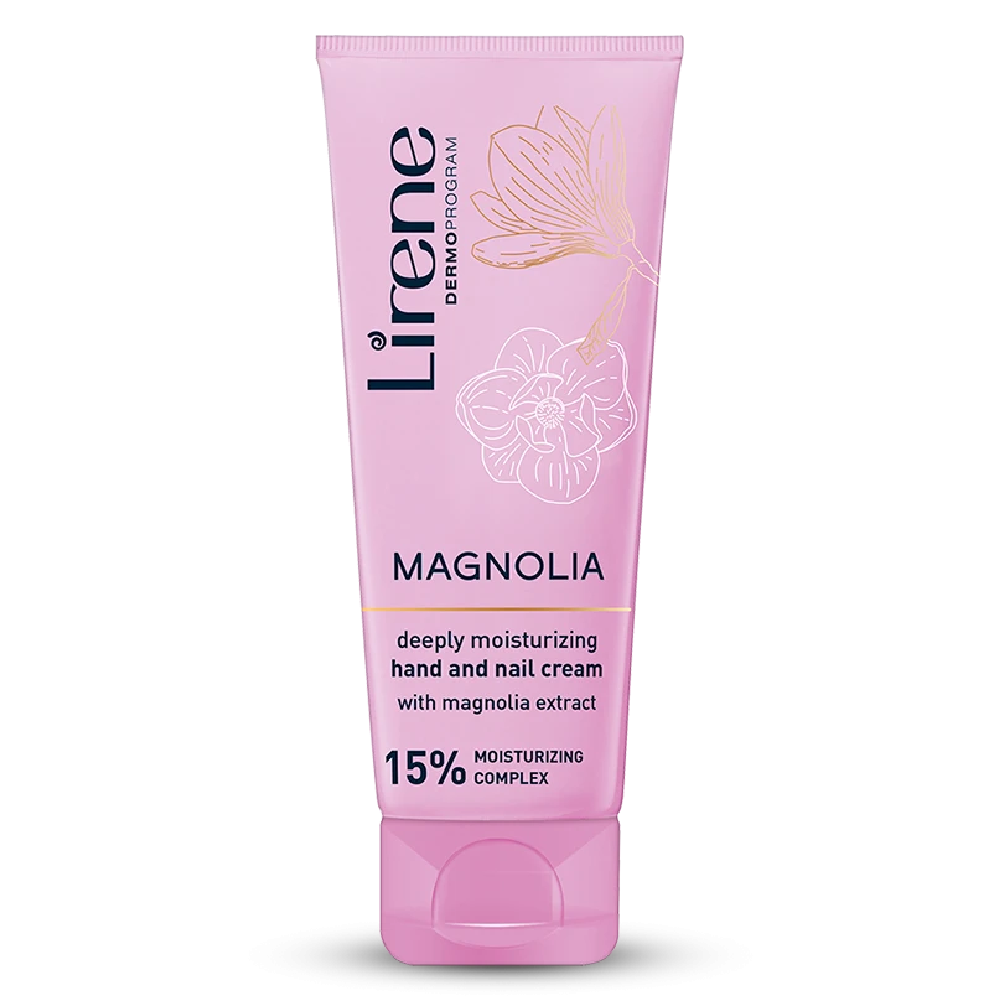 Lirene Lirene Magnolia Deeply Moisturizing Hand & Nail Cream - 75ml - Beauty & Personal Care - Lebanon