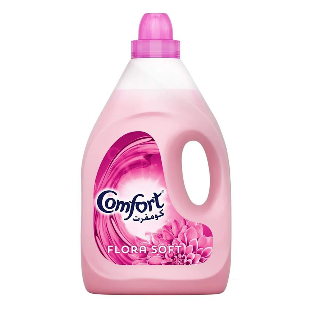 Comfort Comfort Flora Soft Fabric Softener 3L + 1L | 285539 - Home & Kitchen - Lebanon