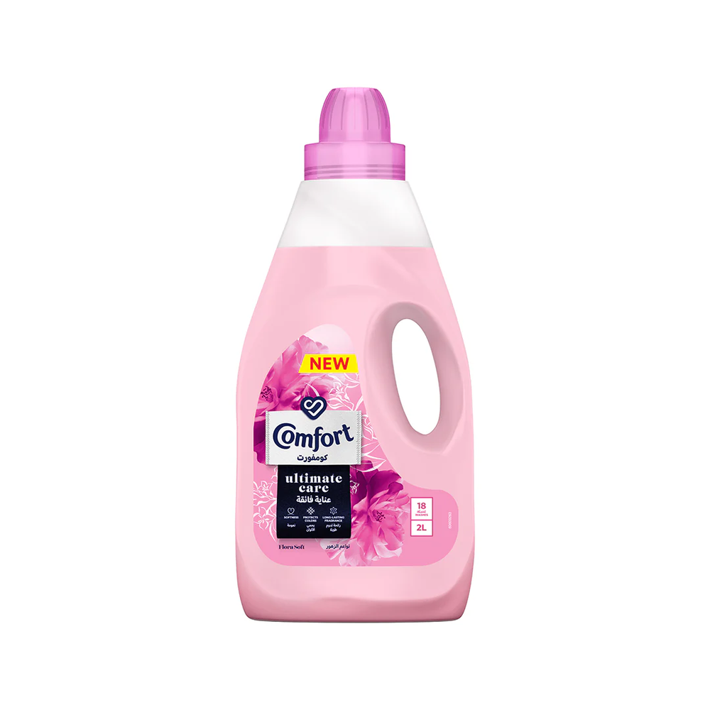Comfort Comfort Pink Flora Soft Fabric Softener 2L | 99939 - Home & Kitchen - Lebanon