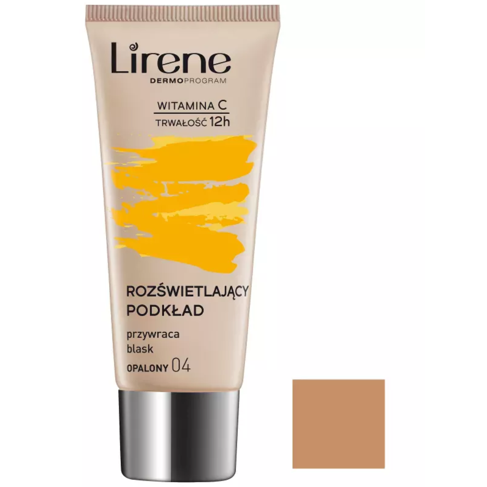 Lirene Lirene All Day Glow Foundation - Tanned (Shade 04) - Beauty & Personal Care - Lebanon