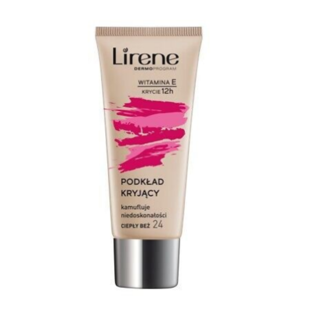 Lirene Lirene All Day Cover Foundation - Warm Beige (Shade 24) - Beauty & Personal Care - Lebanon