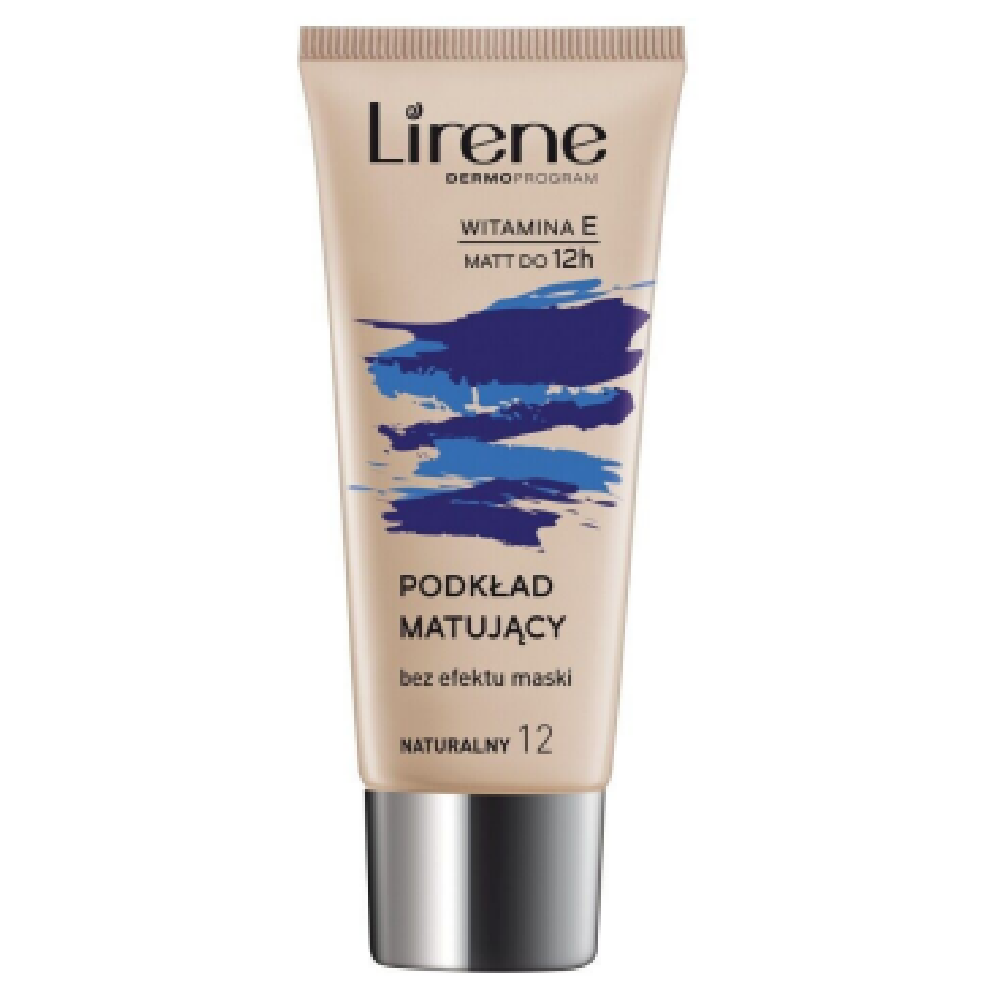 Lirene Lirene All Day Matt Foundation - Natural (Shade 12) - Beauty & Personal Care - Lebanon