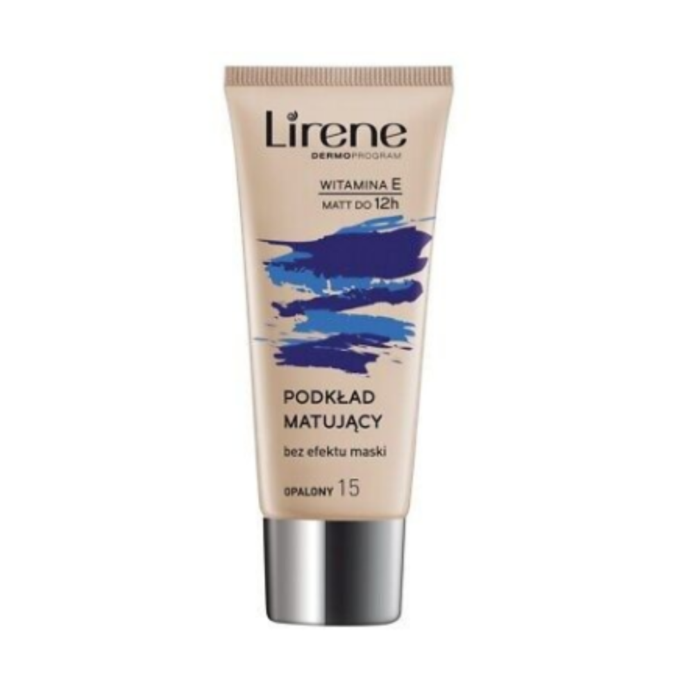 Lirene Lirene All Day Matt Foundation - Tanned (Shade 15) - Beauty & Personal Care - Lebanon