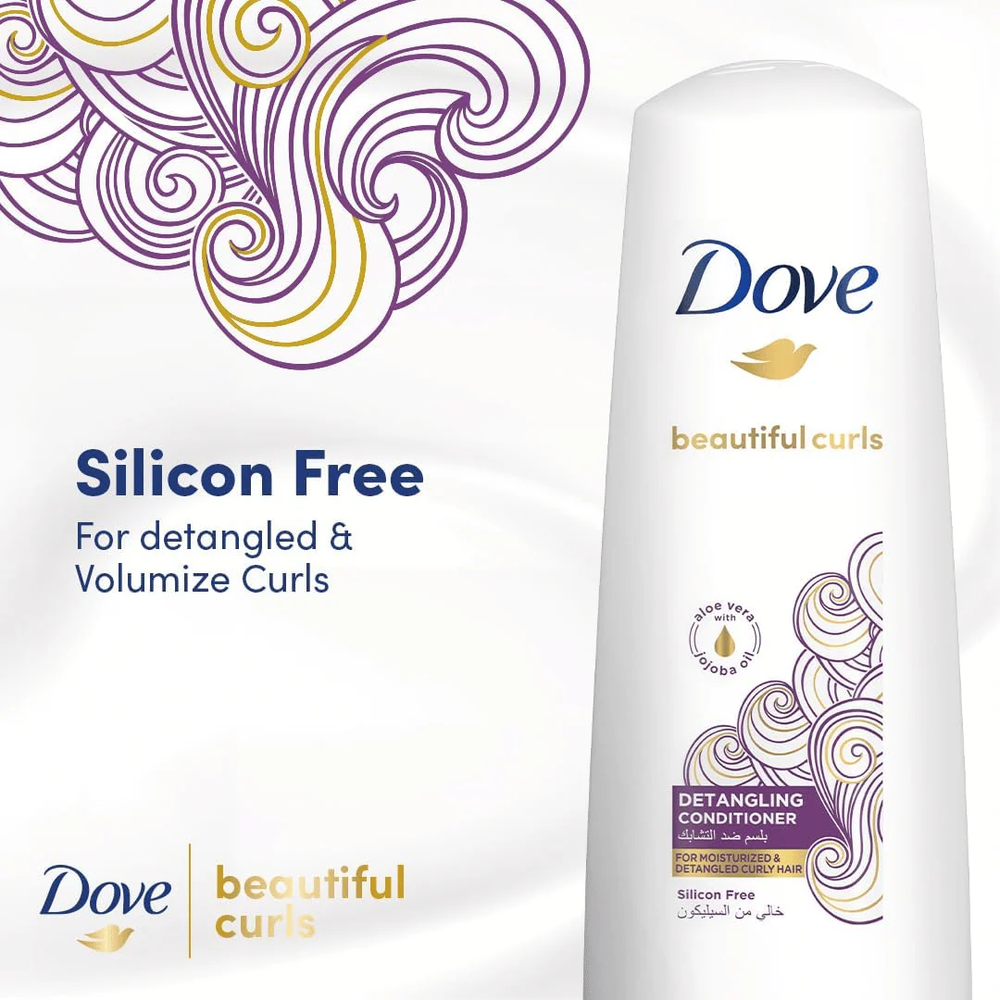 Dove Dove Curls Detangling Conditioner 350ml | 285816 - Beauty & Personal Care - Lebanon