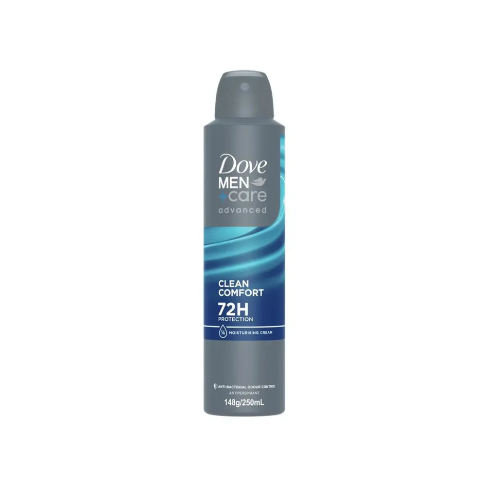 Dove Dove Men+Care Clean Comfort Dry Antiperspirant Deodorant 250ml | 295079 - Beauty & Personal Care - Lebanon