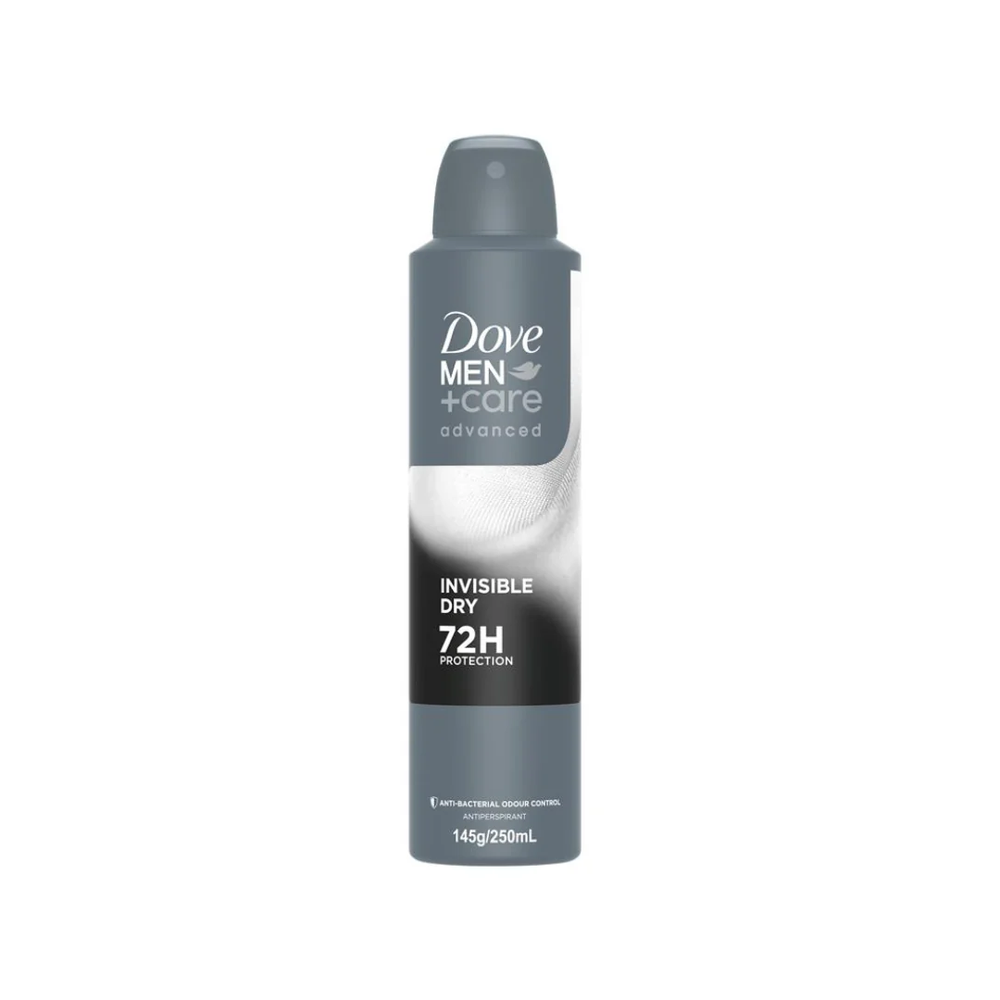 Dove Dove Men+Care Invisible Dry Antiperspirant Deodorant 250ml | 297723 - Beauty & Personal Care - Lebanon