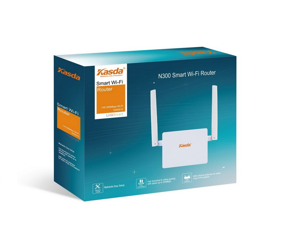 undefined Kasda N300 Wireless Router | KW5515 - Networking - Lebanon