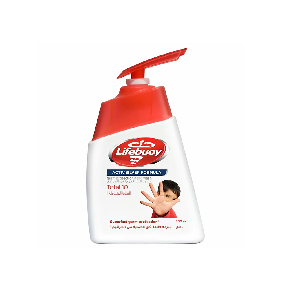 Lifebuoy Lifebuoy Total10 Hand Wash 200ml | 221125 - Beauty & Personal Care - Lebanon