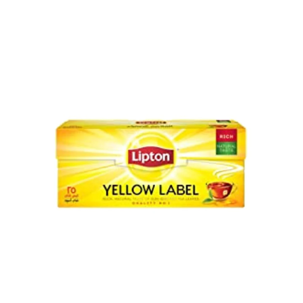 Lipton Lipton Yellow Label Black Tea 25 Tea Bags | 275574 - Home & Kitchen - Lebanon