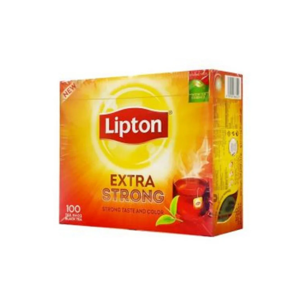 Lipton Lipton Extra Strong Black Tea 100 Tea Bags | 275948 - Home & Kitchen - Lebanon