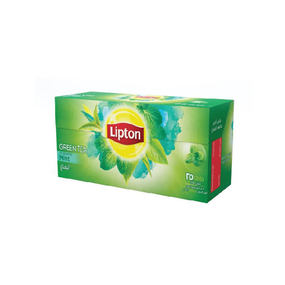 Lipton Lipton Green Tea Mint 25 Tea Bags | 275952 - Home & Kitchen - Lebanon