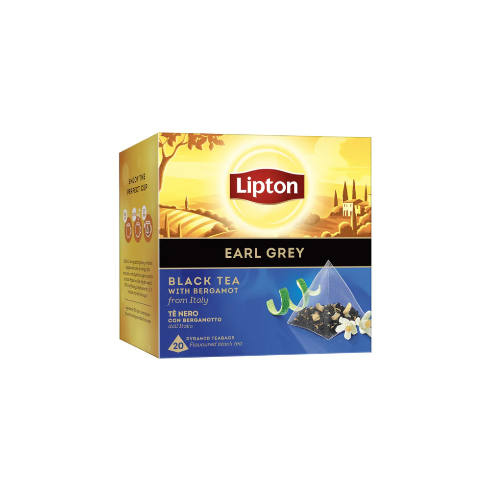 Lipton Lipton Earl Grey Black Tea Pyramid 20 Tea Bags | 284385 - Home & Kitchen - Lebanon