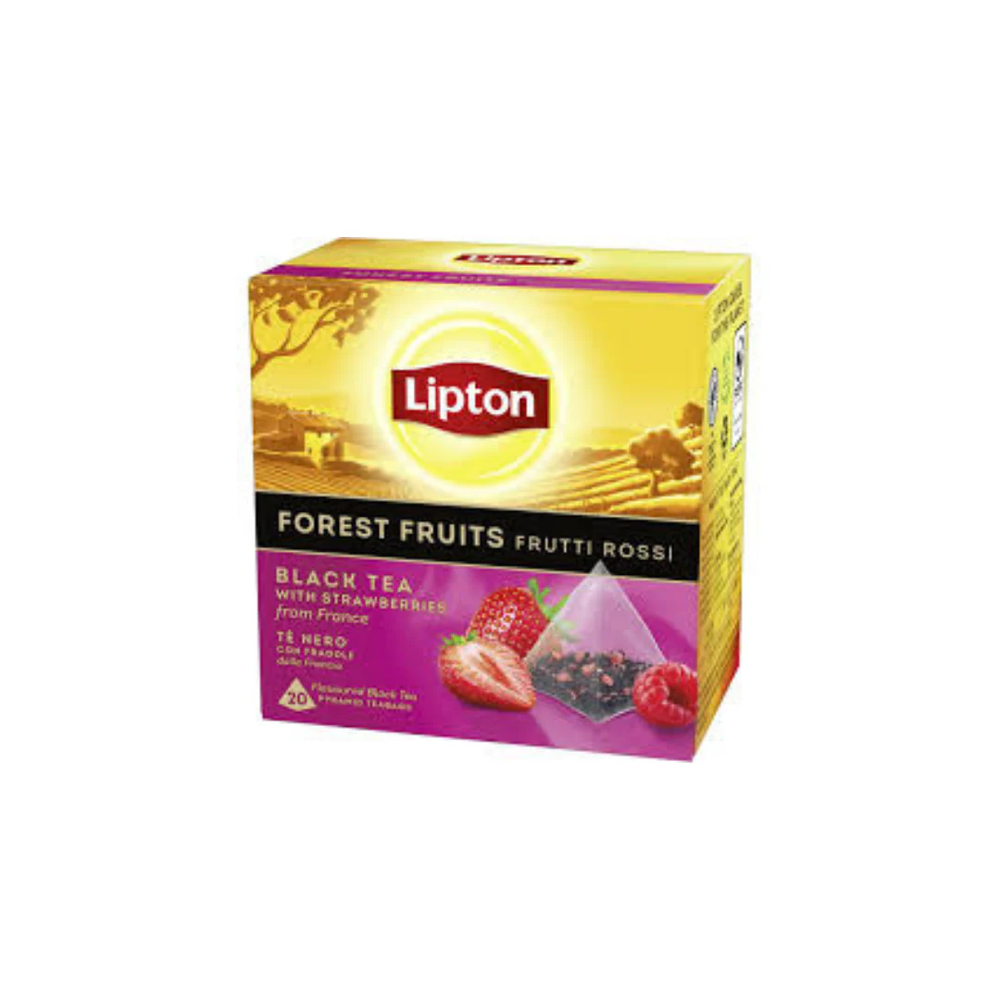Lipton Lipton Forest Fruits Black Tea Pyramid 20 Tea Bags | 284386 - Home & Kitchen - Lebanon