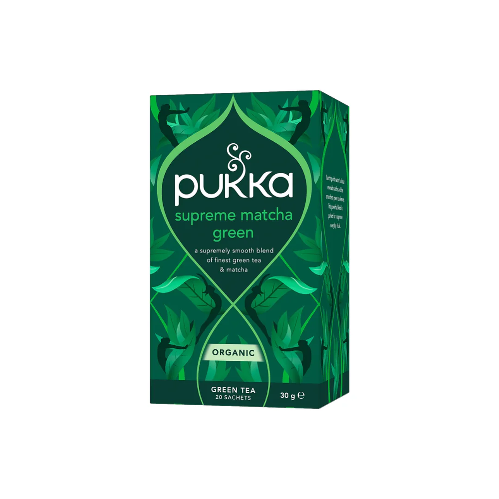 PUKKA Pukka Organic Supreme Matcha Green Tea 20 Tea Bags | 298017 - Home & Kitchen - Lebanon