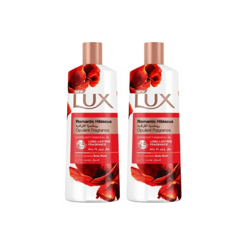 LUX Lux Romantic Hibiscus Perfumed Body Wash 500ml 2 @ 20% OFF | 295102 - Beauty & Personal Care - Lebanon