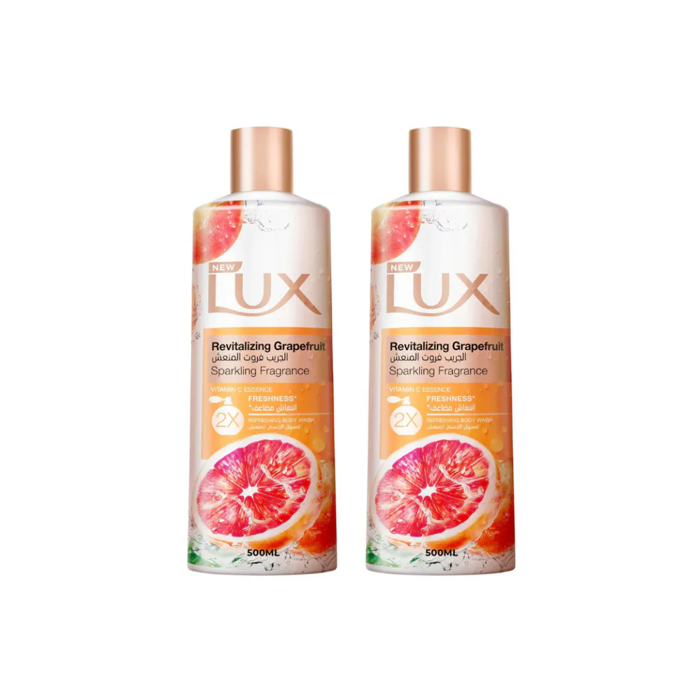 LUX Lux Grapefruit Revitalizing Body Wash 500ml 2 @ 20% OFF | 295106 - Beauty & Personal Care - Lebanon
