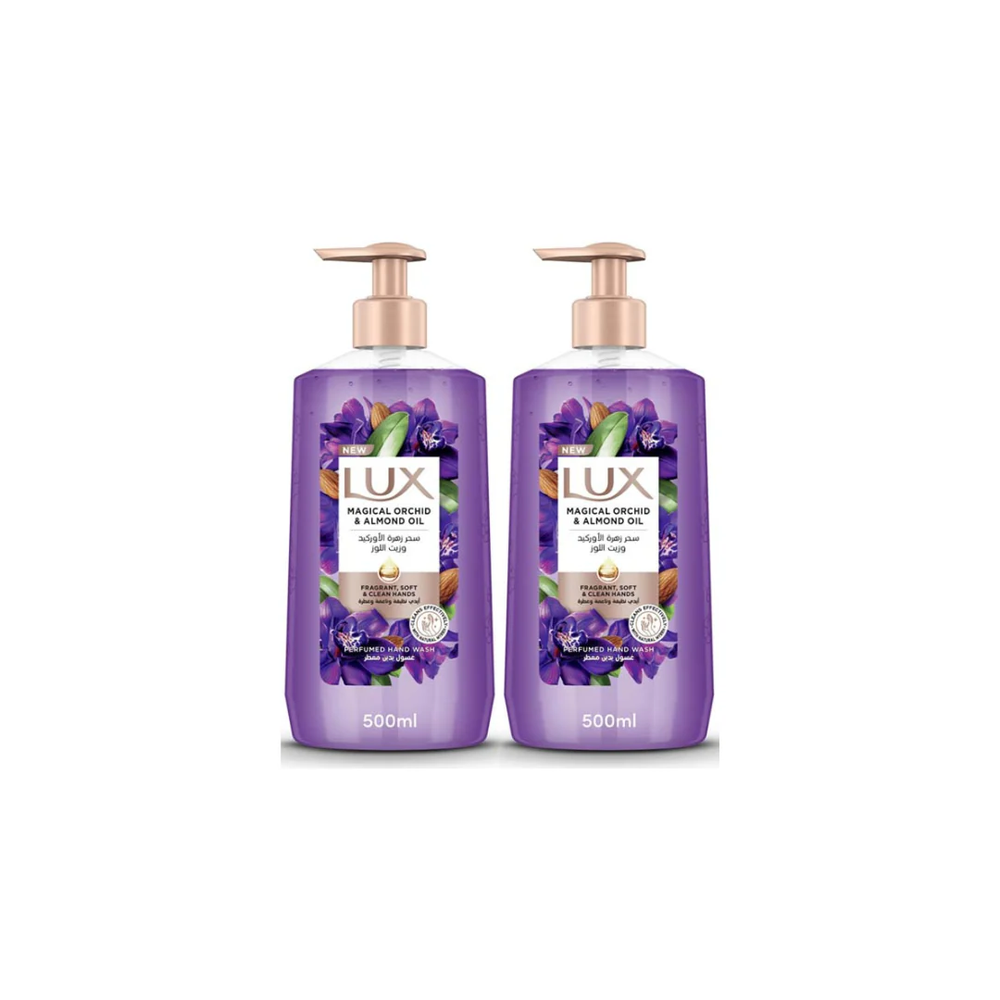 LUX Lux Magical Orchid & Almond Oil Hand Wash 500ml 2 @ 20% OFF | 297833 - Beauty & Personal Care - Lebanon