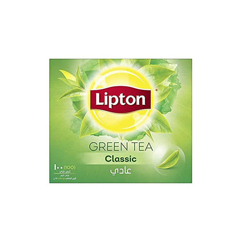 Lipton Lipton Classic Green Tea 100 Tea Bags | 293688 - Home & Kitchen - Lebanon