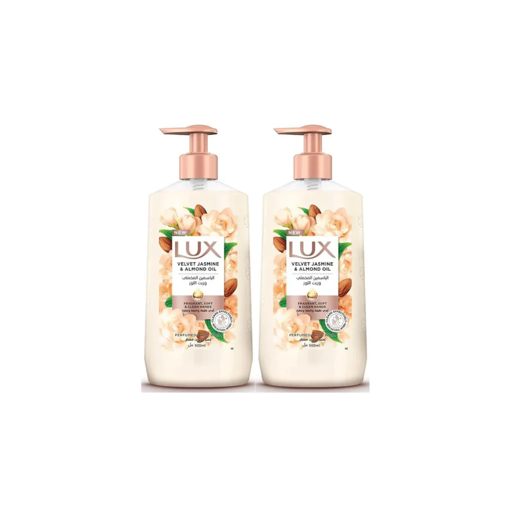 LUX Lux Velvet Jasmine & Almond Oil Hand Wash 500ml 2 @ 20% OFF | 297835 - Beauty & Personal Care - Lebanon