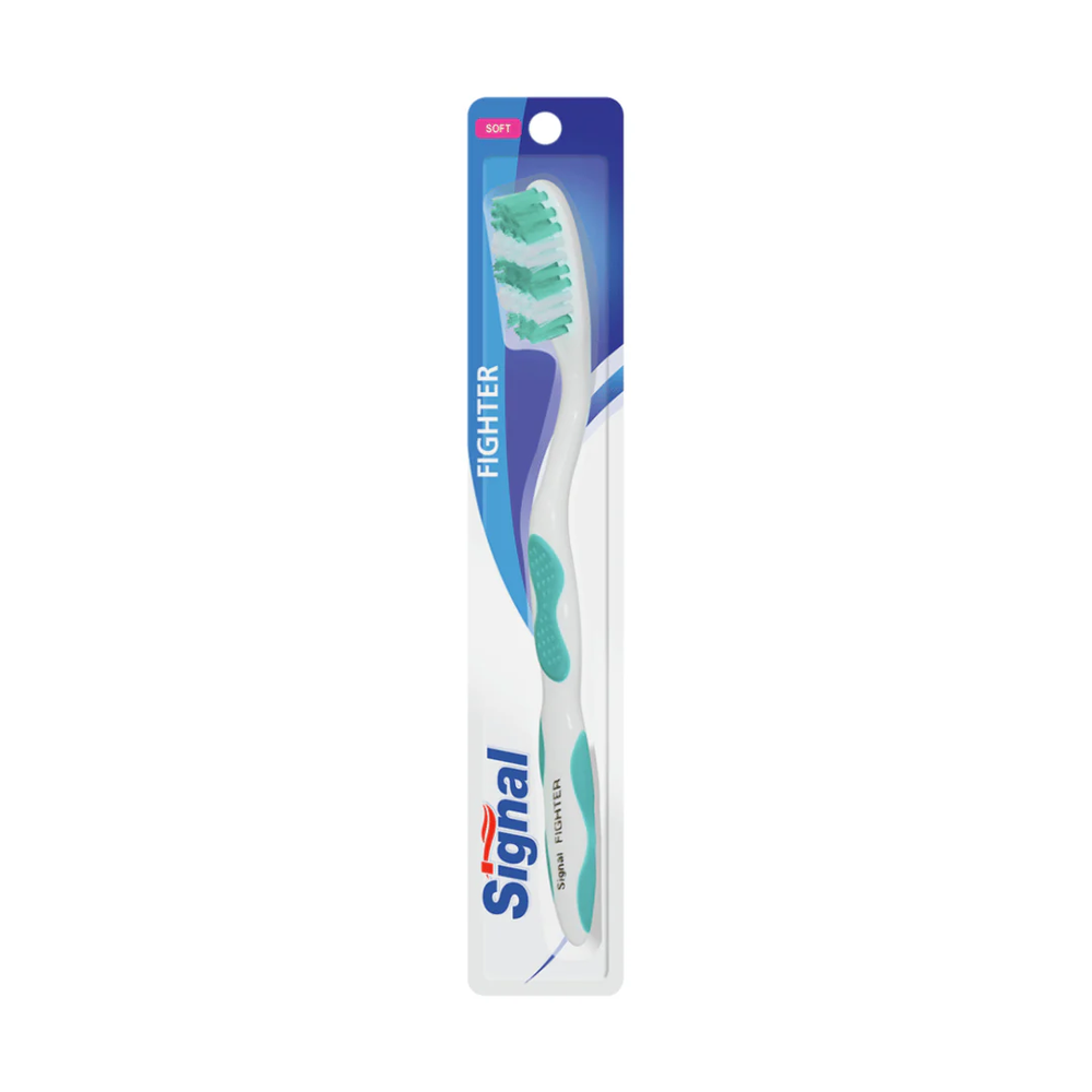 Signal Signal Fighter Soft Toothbrush | 294031 - Beauty & Personal Care - Lebanon