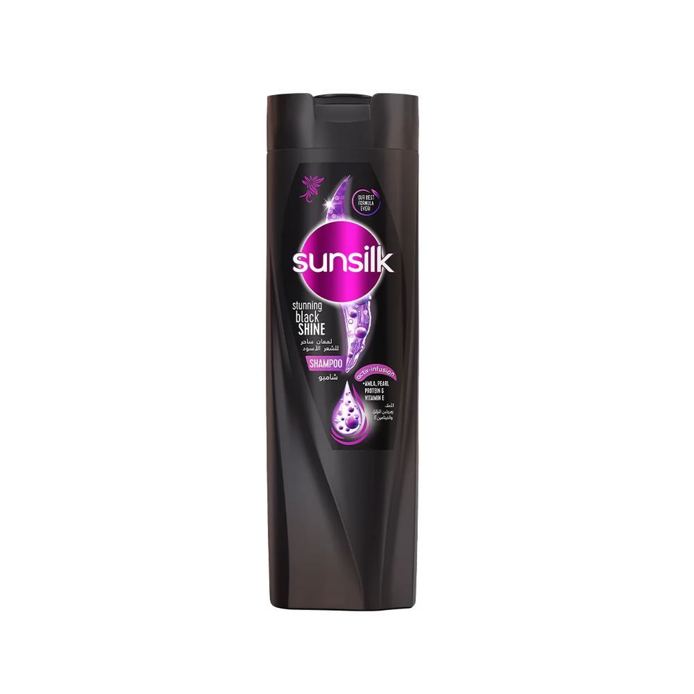 Sunsilk Sunsilk Black Shine Shampoo with Protein & Vitamin E 350ml | 229582 - Beauty & Personal Care - Lebanon