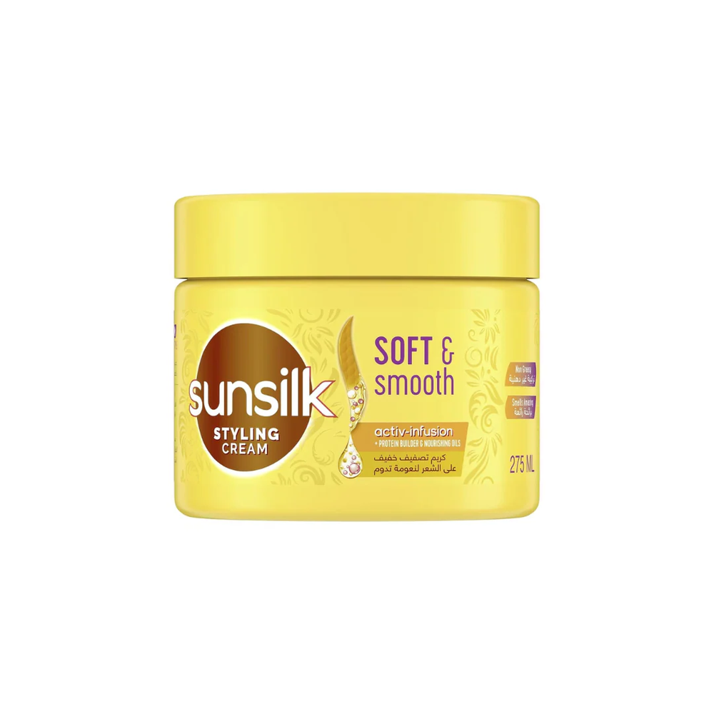 Sunsilk Sunsilk Natural Soft & Smooth Frizz Free Styling Cream 275ml | 281003 - Beauty & Personal Care - Lebanon