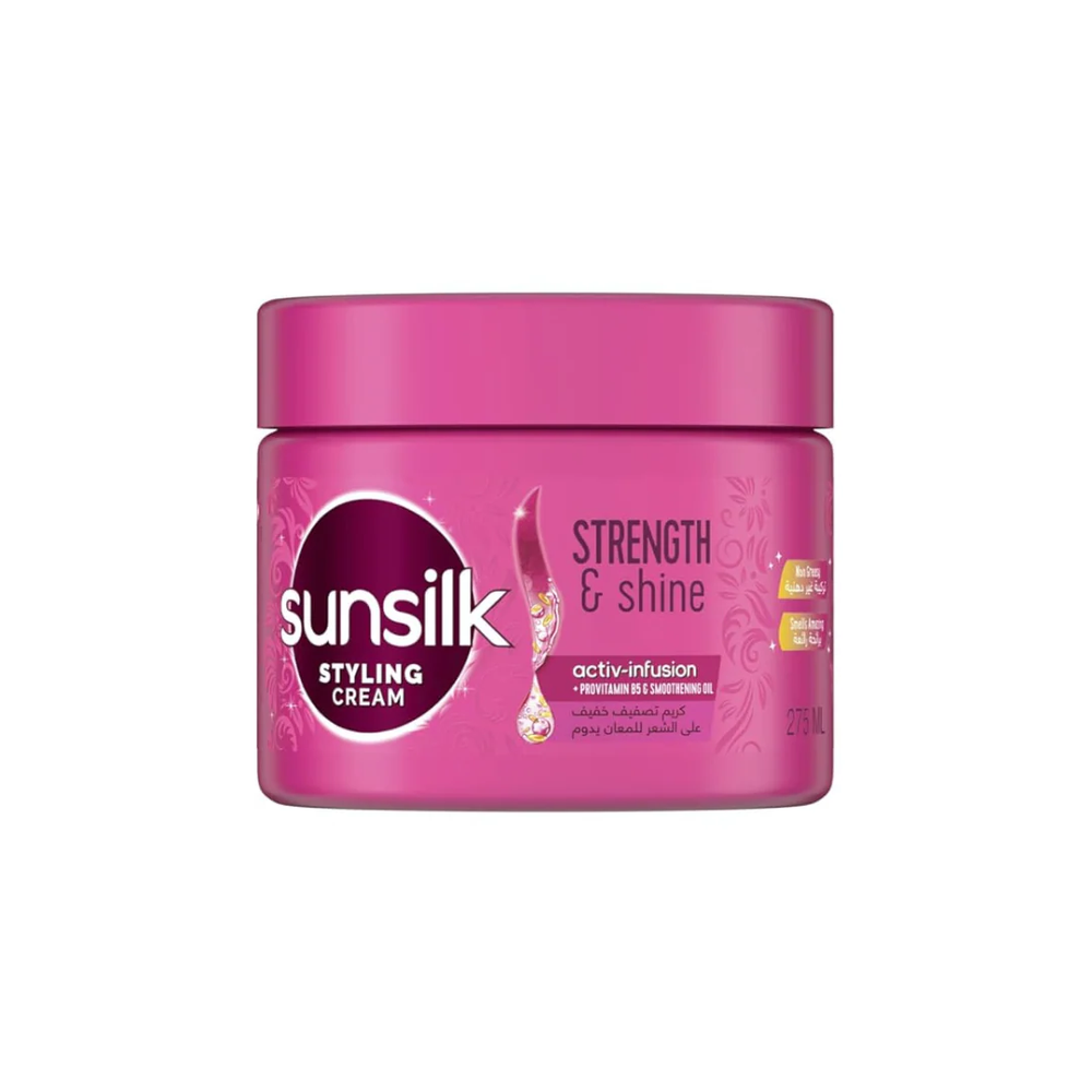 Sunsilk Sunsilk Natural Shine & Strength Frizz Free Styling Cream 275ml | 281004 - Beauty & Personal Care - Lebanon