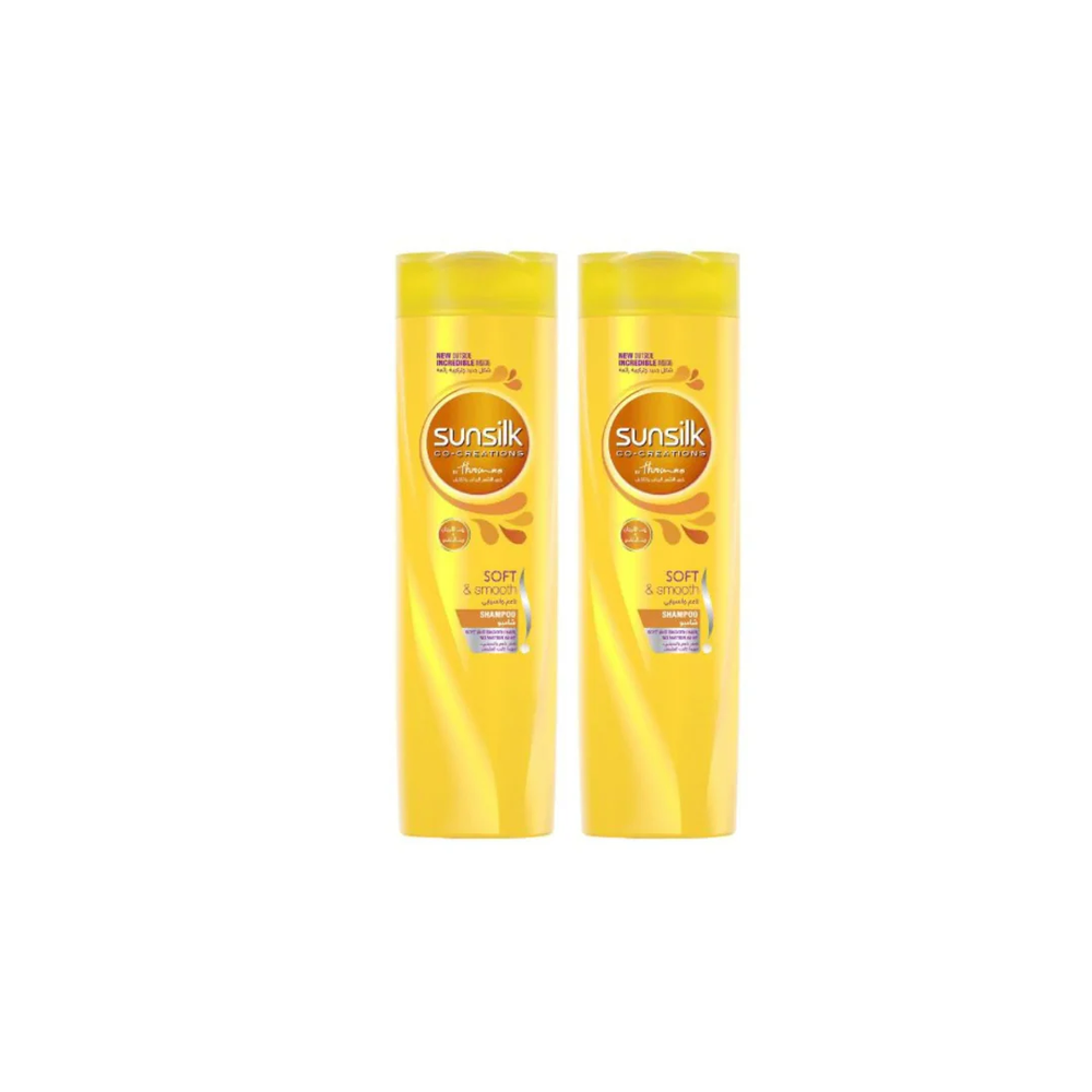 Sunsilk Sunsilk Soft & Smooth Shampoo 350ml 2 @ 20% OFF | 285583 - Beauty & Personal Care - Lebanon